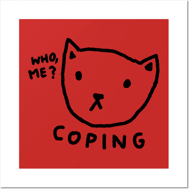 Coping... Wall Art by FoxShiver